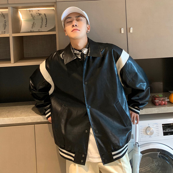เสื้อแจ็คเก็ตเบสบอล เสื้อคลุม เสื้อแขนยาวสไตล์เกาหลี