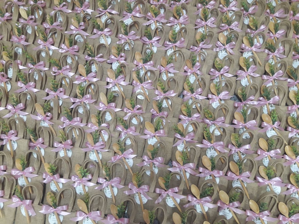 ถุงผ้ากระสอบใส่น้ำผึ้ง 1-2 ออนซ์