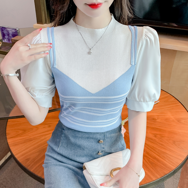 เสื้อผ้าวัยรุ่นเกาหลี เสื้อยืดวัยรุ่นผู้หญิง มีขนาด S M L XL