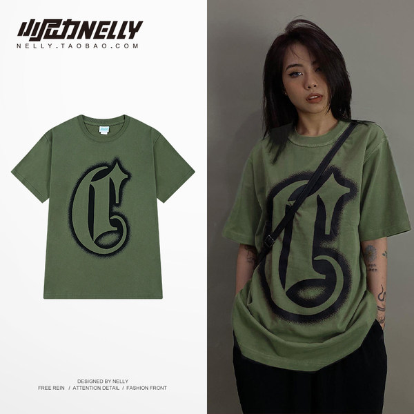 เสื้อยืดคอกลม ผู้ชาย เสื้อยืดผู้ชายเกาหลี เสื้อยืดเกาหลี แบรนด์ NELLY