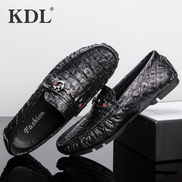 รองเท้าหนังผู้ชาย มีไซส์39-44 รองเท้าโลฟเฟอร์ชาย Slip-On Shoes