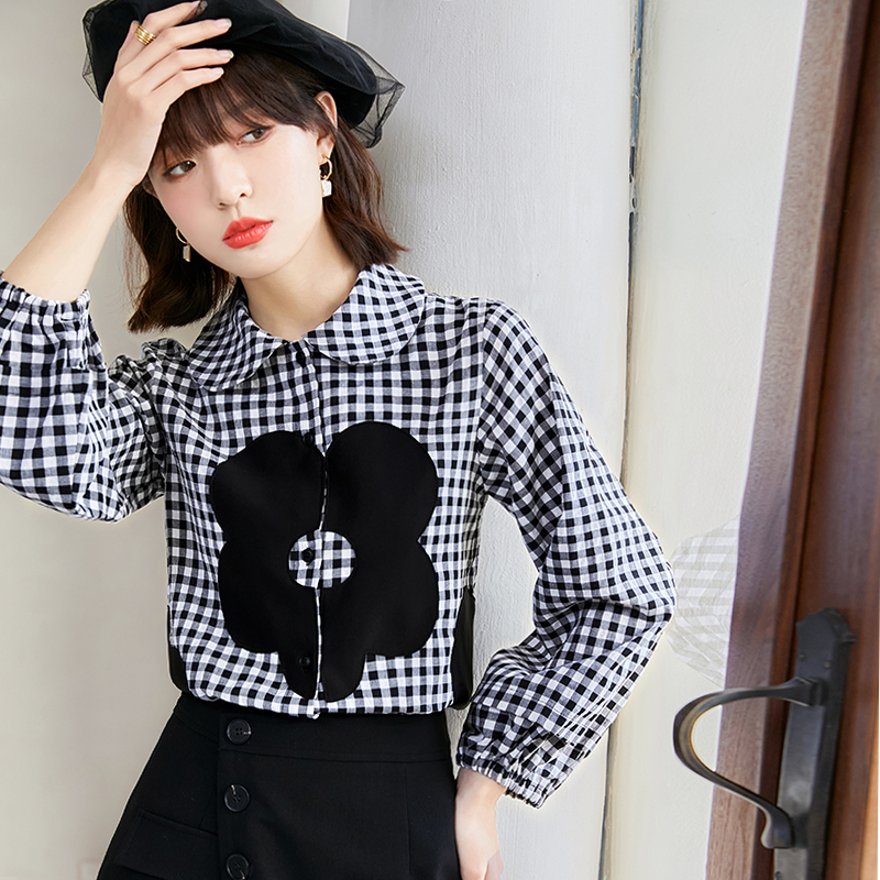 เสื้อเชิ้ตผู้หญิงแขนยาว เสื้อเชิ้ตผู้หญิงใส่ทํางาน 390 บาทต่อชิ้น ฟรีค่าจัดส่ง
