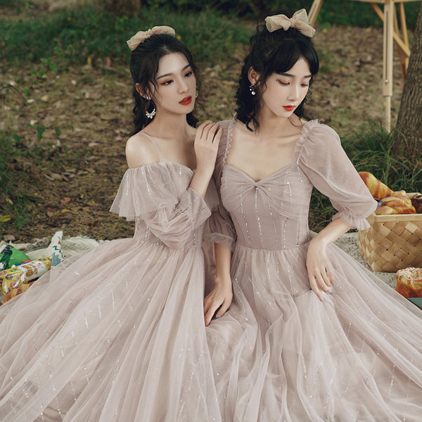 ชุดเพื่อนเจ้าสาว ชุดไปงานแต่งงาน