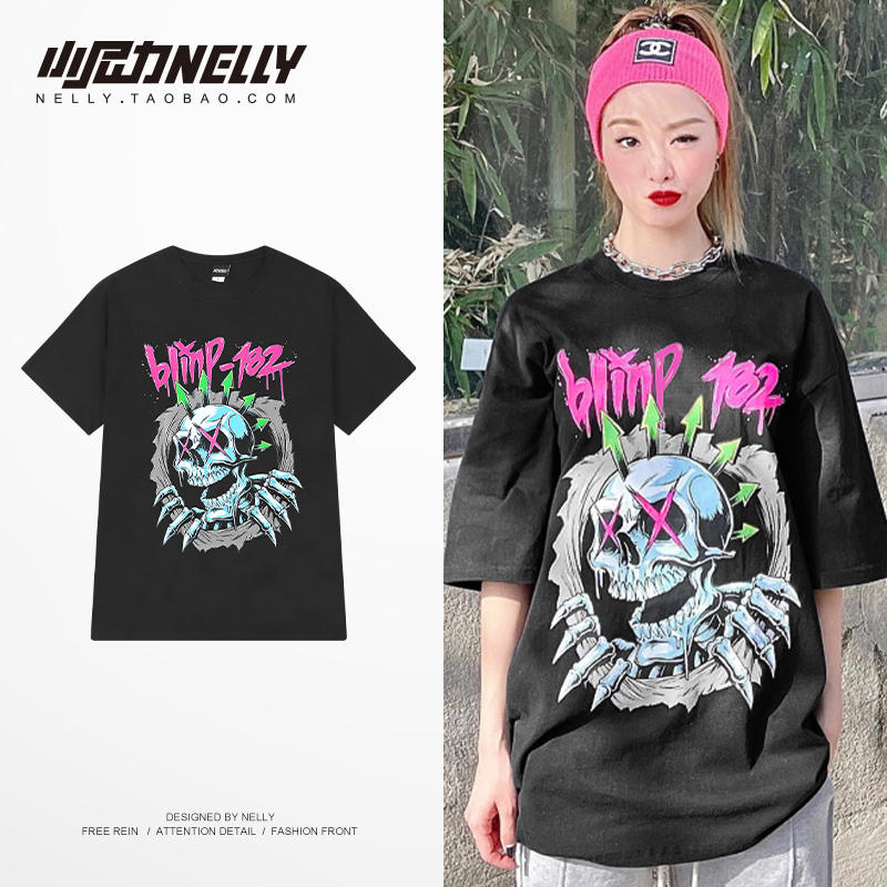 เสื้อยืดคอกลม ผู้ชาย เสื้อยืดผู้ชายเกาหลี เสื้อยืดเกาหลี แบรนด์ NELLY