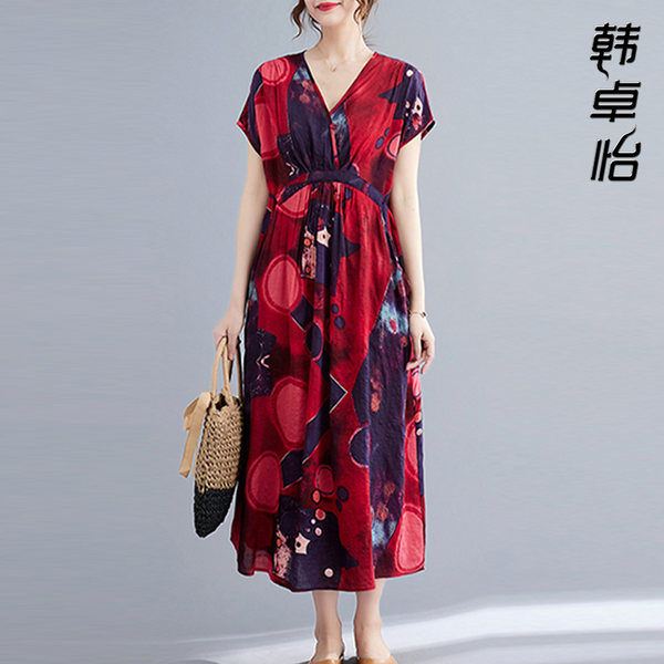 เดรสวัยผู้ใหญ่40-60ปี เดรสคุณแม่ ชุดเดรสทำงานวัยผู้ใหญ่ แบรนด์ MAMA DRESS