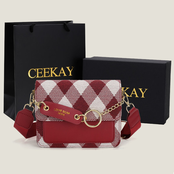 กระเป๋าสะพายข้างเกาหลี กระเป๋าผู้หญิงแบรนด์ CEEKEY