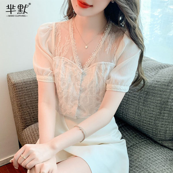 เสื้อชีฟองเกาหลี เสื้อชีฟองสวยๆ