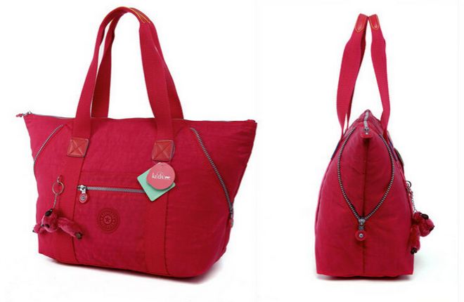 กระเป๋าถือ กระเป๋าสะพาย ผู้หญิง กระเป๋าผ้าไนลอน แบบปากกว้าง ปรับเปลี่ยนสไตล์ ได้ 2 แบบ ใส่เสื้อผ้า ใส่หนังสือเรียน กระเป๋าไนลอน กระเป๋าวัยรุ่น 932269