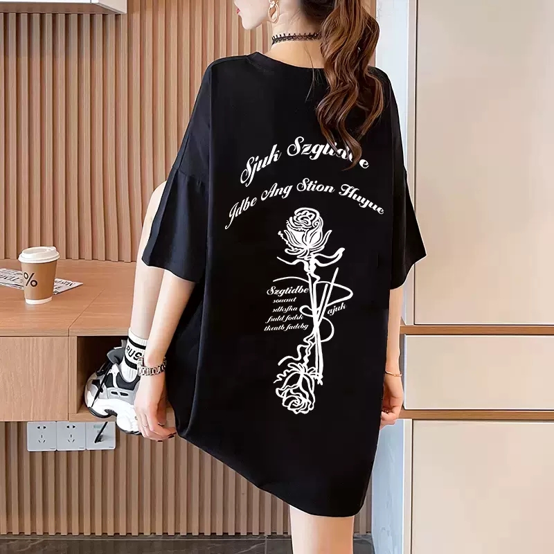 เสื้อยืดคนอ้วนแบบโอเวอร์ไซส์แบบ ulzzang fashion สนใจทักแชท