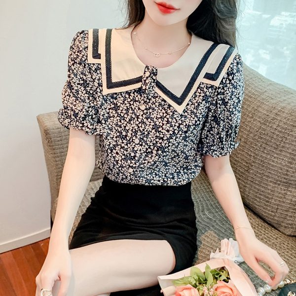 เสื้อชีฟองเกาหลี เสื้อชีฟองสวยๆ