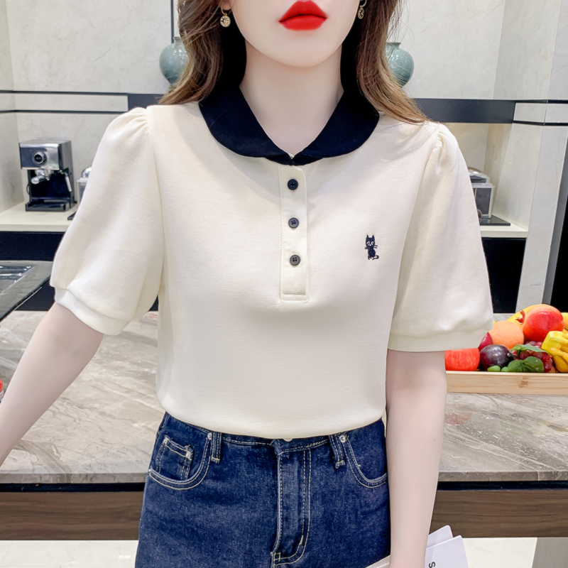 เสื้อผ้าวัยรุ่นเกาหลี เสื้อยืดวัยรุ่นผู้หญิง มีขนาด S M L XL