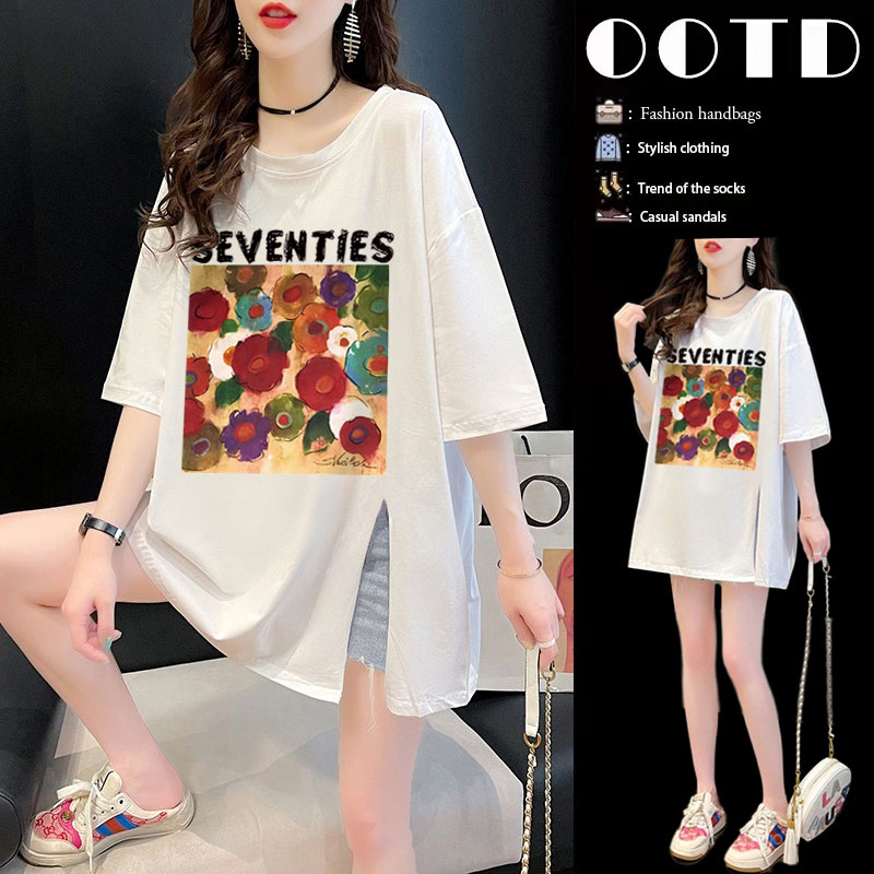 เสื้อยืดคนอ้วนแบบโอเวอร์ไซส์แบบ ulzzang fashion สนใจทักแชท