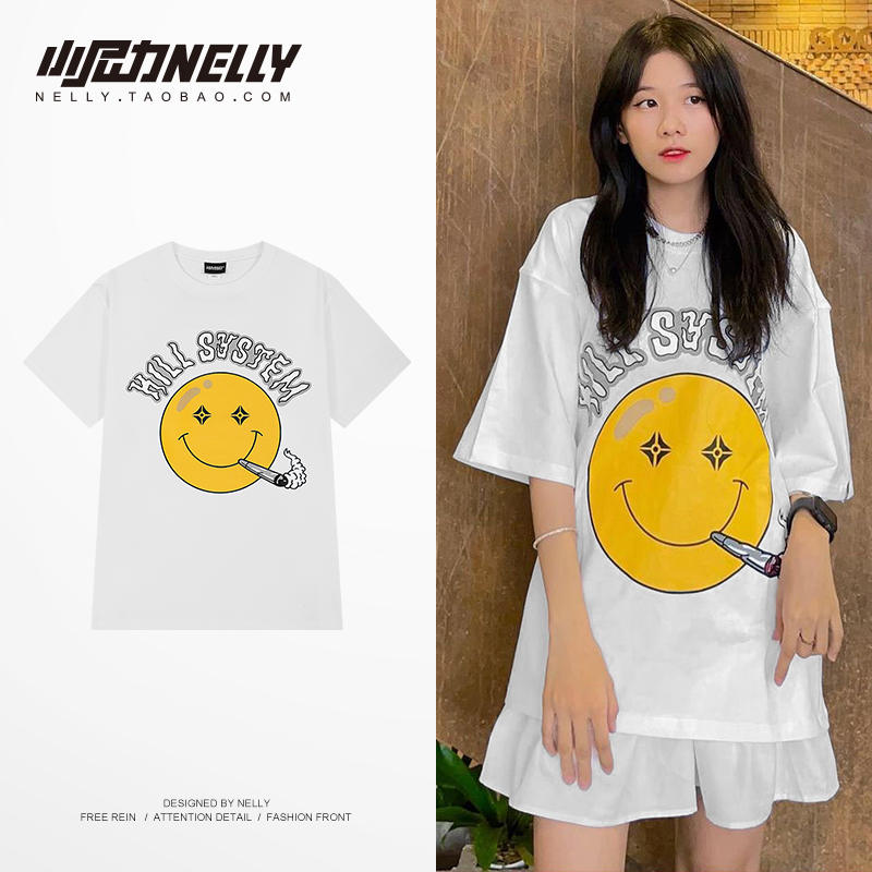 เสื้อยืดคอกลม ผู้ชาย เสื้อยืดผู้ชายเกาหลี เสื้อยืดเกาหลี แบรนด์ NELLY