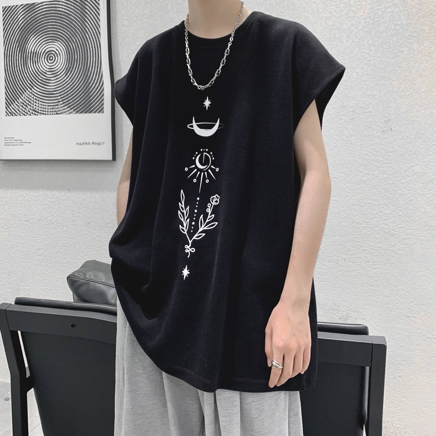 เสื้อยืดผู้ชายอ้วน S-5XL(อกเสื้อ39-51นิ้ว)