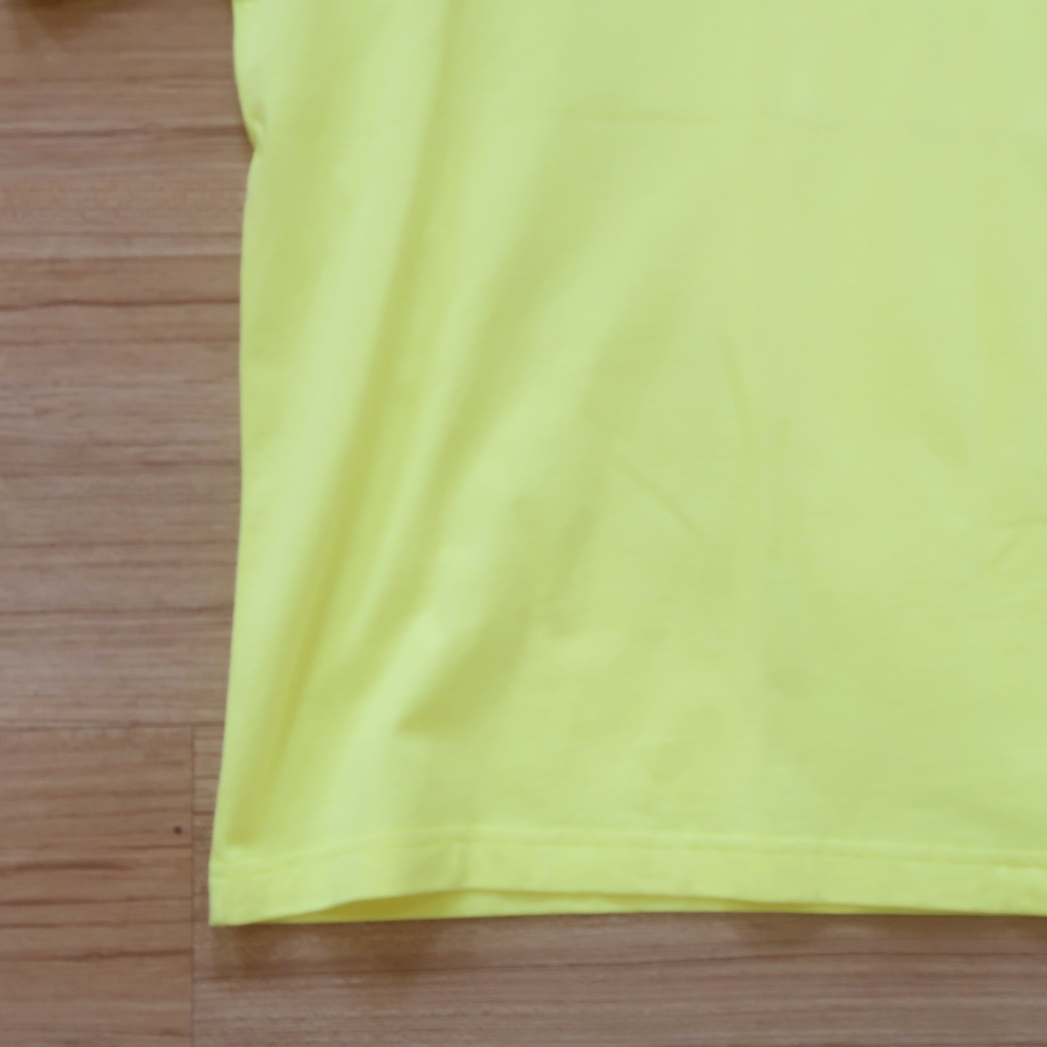 Balenciaga Yellow Crew Slogan Print T-shirt XS