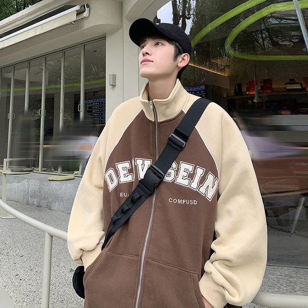 เสื้อแจ็คเก็ตเบสบอล เสื้อคลุม เสื้อแขนยาวสไตล์เกาหลี