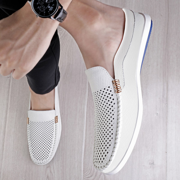 รองเท้าหนังผู้ชาย มีไซส์39-44 รองเท้าโลฟเฟอร์ชาย Slip-On Shoes