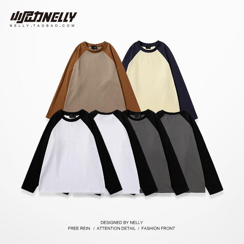 เสื้อยืดคอกลม ผู้ชาย เสื้อยืดผู้ชายเกาหลี เสื้อยืดเกาหลี แบรนด์ NELLY