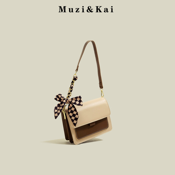 กระเป๋าสะพายข้างผู้หญิง กระเป๋าสะพายสไตล์เกาหลี By Muzi&Kai