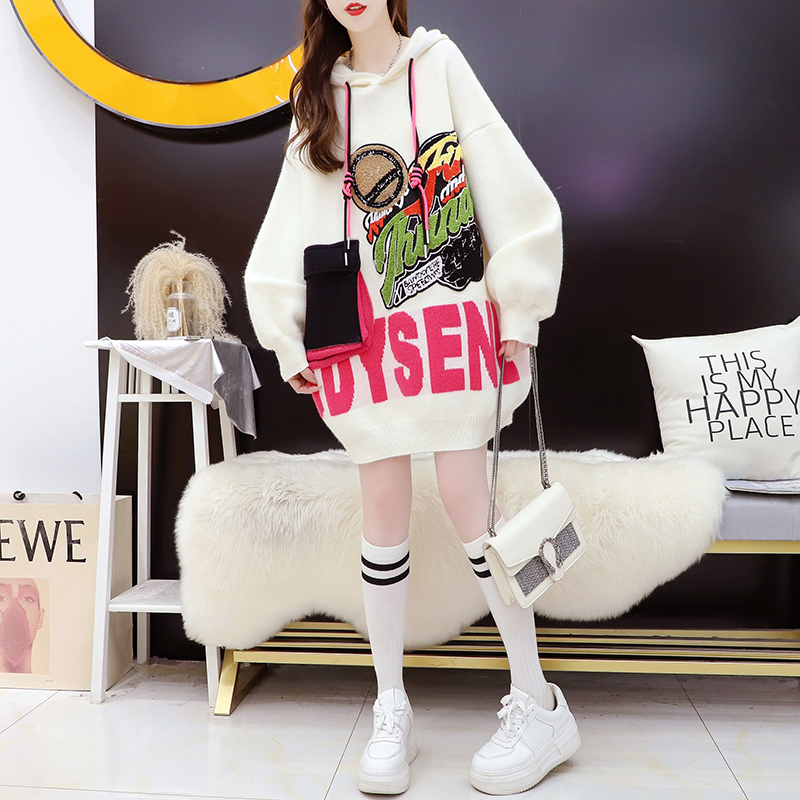 เสื้อไหมพรม เสื้อไหมพรมแขนยาว 38-44 นิ้ว ฟรีไซส์