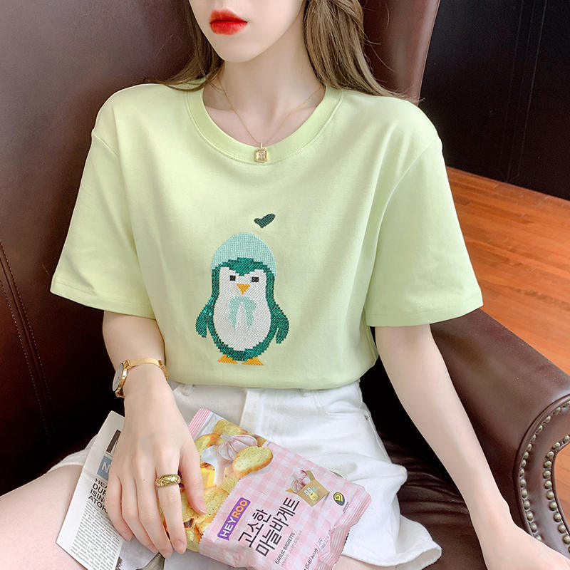 เสื้อยืดวัยรุ่นน่ารักๆ เสื้อวัยรุ่นแขนสั้น เสื้อผ้าวัยรุ่นเกาหลี แบรนด์ Wiyike