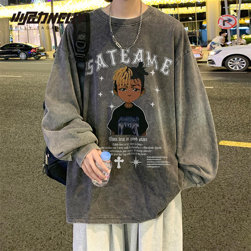 เสื้อยืดคอกลม ผู้ชาย เสื้อยืดผู้ชายเกาหลี เสื้อยืดเกาหลี แบรนด์ NELLY