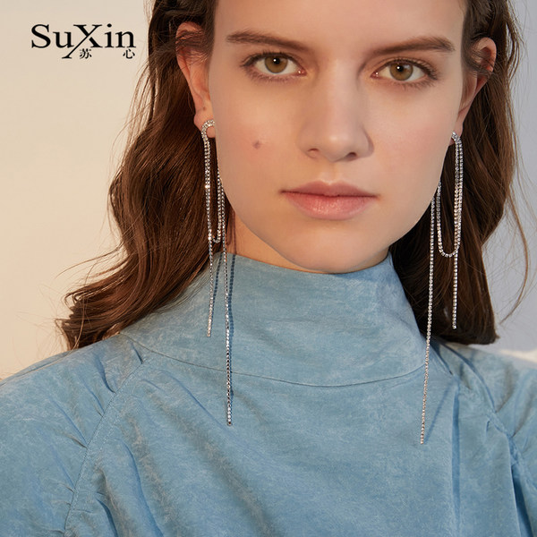 ตุ้มหู ต่างหู ต่างหูผู้หญิง By SuXin