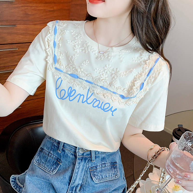 เสื้อยืดวัยรุ่นน่ารักๆ เสื้อวัยรุ่นแขนสั้น เสื้อผ้าวัยรุ่นเกาหลี แบรนด์ Wiyike