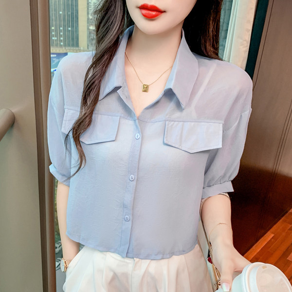 เสื้อเชิ้ตแขนยาววัยรุ่น ลายสวยๆ แบรนด์ YIL AN