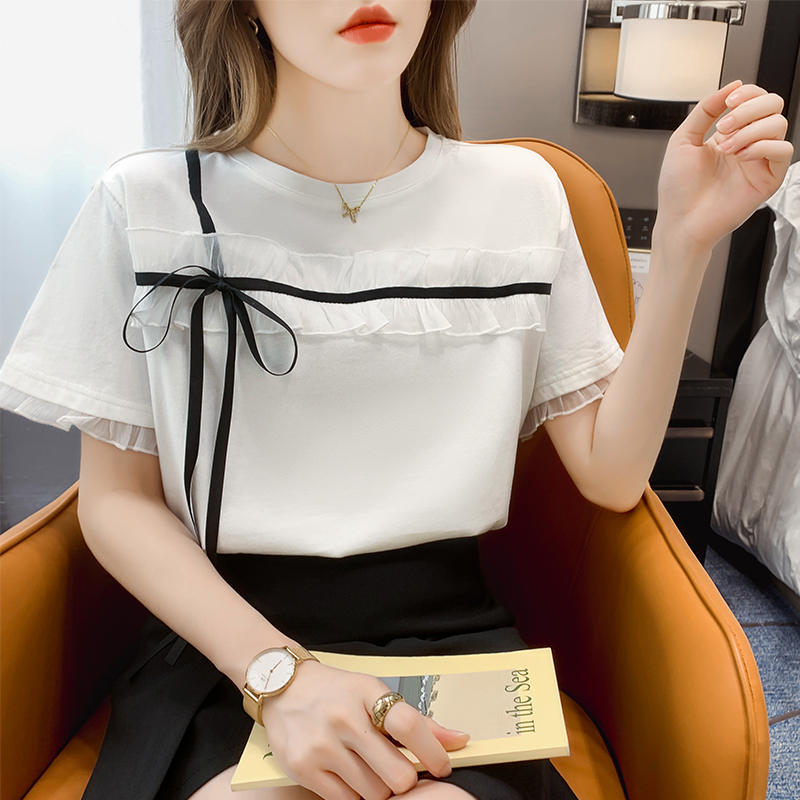 เสื้อยืดวัยรุ่นน่ารักๆ เสื้อวัยรุ่นแขนสั้น เสื้อผ้าวัยรุ่นเกาหลี แบรนด์ Wiyike