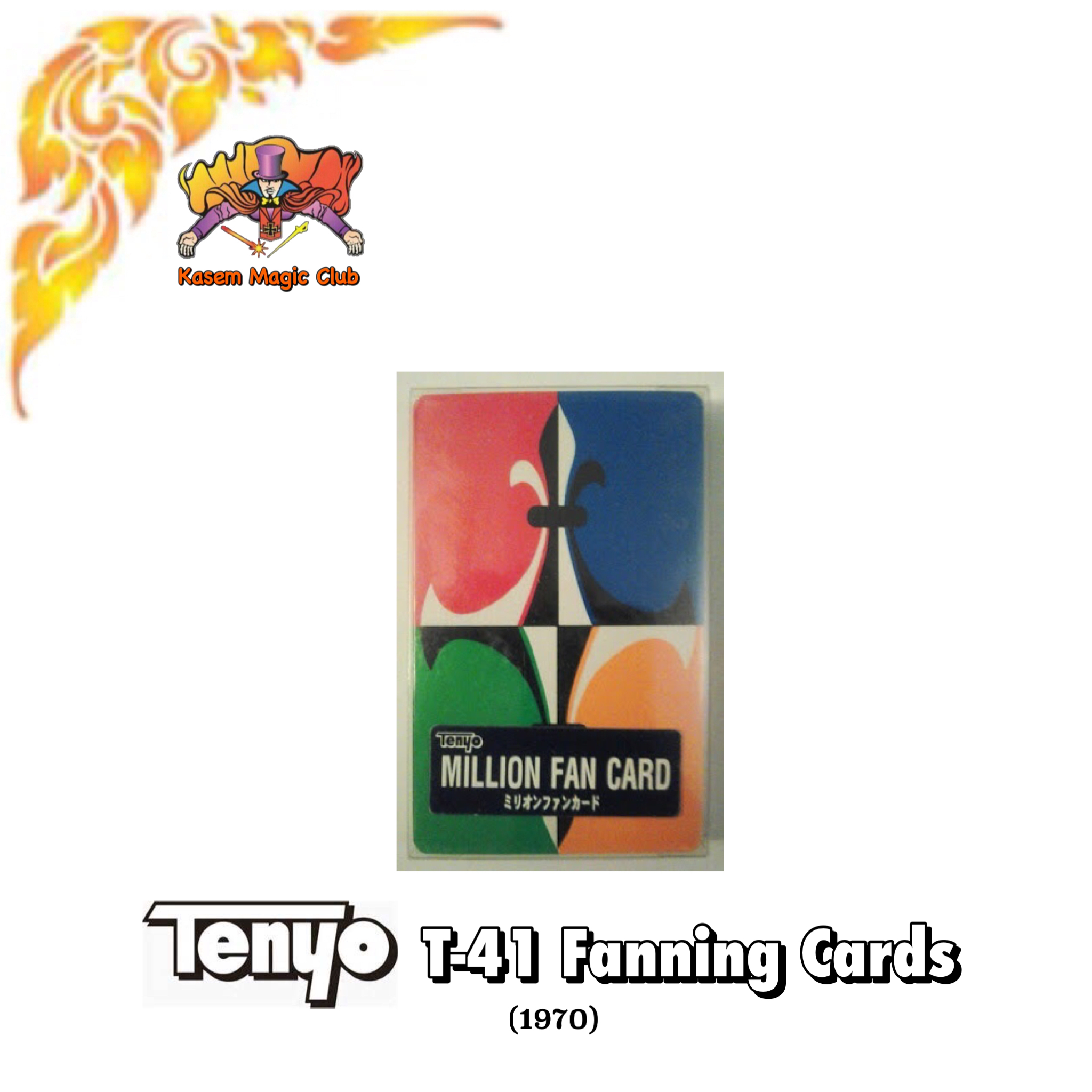 T-41 Fanning Cards by MANUFACTURED BY NINTENDO, 1971