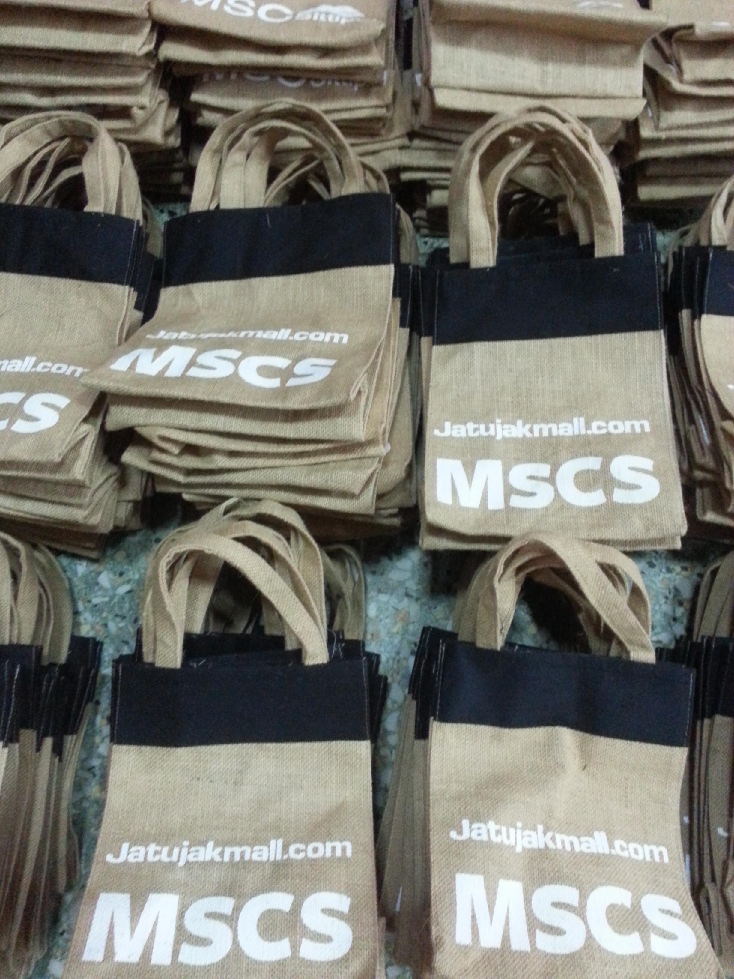 ถุงผ้ากระสอบสกรีน...บจก.MSC Sittipol