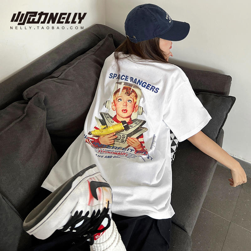 เสื้อยืดคอกลม ผู้ชาย เสื้อยืดผู้ชายเกาหลี เสื้อยืดเกาหลี แบรนด์ NELLY