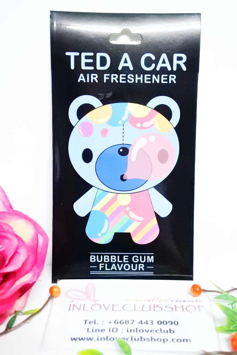 Ted A Car / Air Freshener (Bubble Gum)