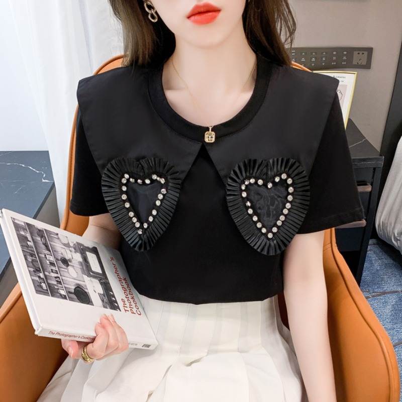 เสื้อยืดวัยรุ่นน่ารักๆ เสื้อวัยรุ่นแขนสั้น เสื้อผ้าวัยรุ่นเกาหลี แบรนด์ Wiyike