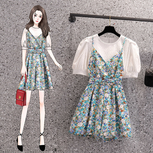 เดรสคนอ้วน เดรสสาวอวบ ชุดเดรสคนอ้วนวัยรุ่น BY PLUS SIZE Girl