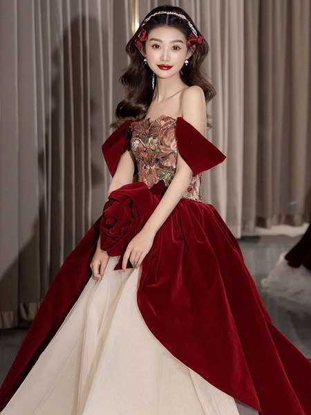 ชุดราตรี ชุดราตรีสวยหรู แบบ ทันสมัย Evening dress