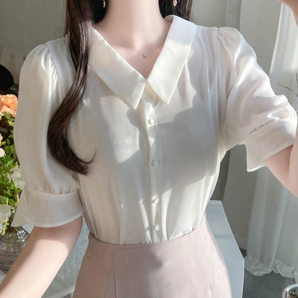 เสื้อชีฟองเกาหลี เสื้อชีฟองสวยๆ