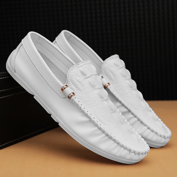 รองเท้าหนังผู้ชาย มีไซส์39-44 รองเท้าโลฟเฟอร์ชาย Slip-On Shoes
