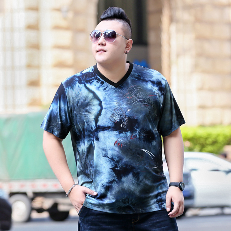 เสื้อยืดผู้ชายอ้วน S-5XL(อกเสื้อ39-51นิ้ว)