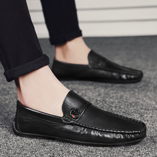 รองเท้าหนังผู้ชาย มีไซส์39-44 รองเท้าโลฟเฟอร์ชาย Slip-On Shoes