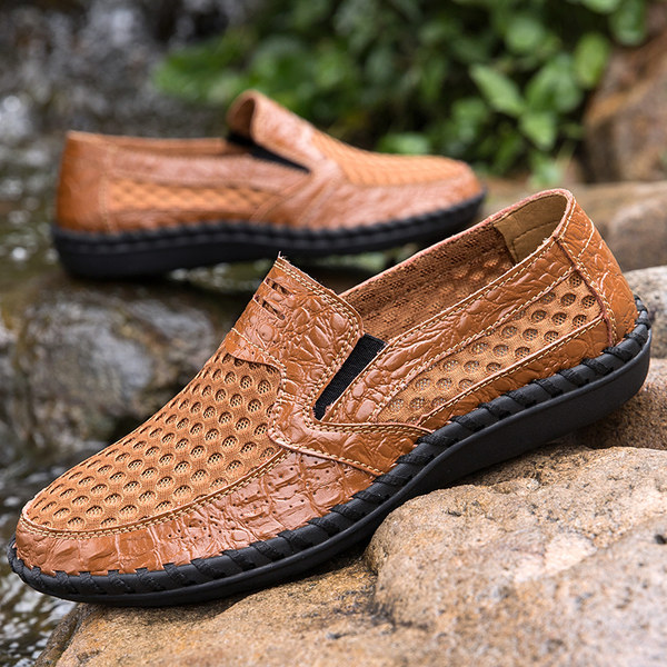 รองเท้าหนังผู้ชาย มีไซส์39-44 รองเท้าโลฟเฟอร์ชาย Slip-On Shoes