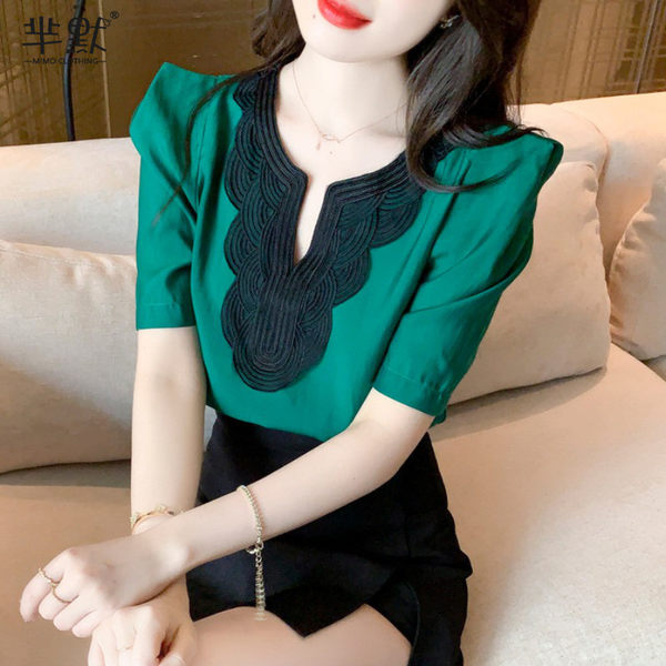 เสื้อชีฟองเกาหลี เสื้อชีฟองสวยๆ