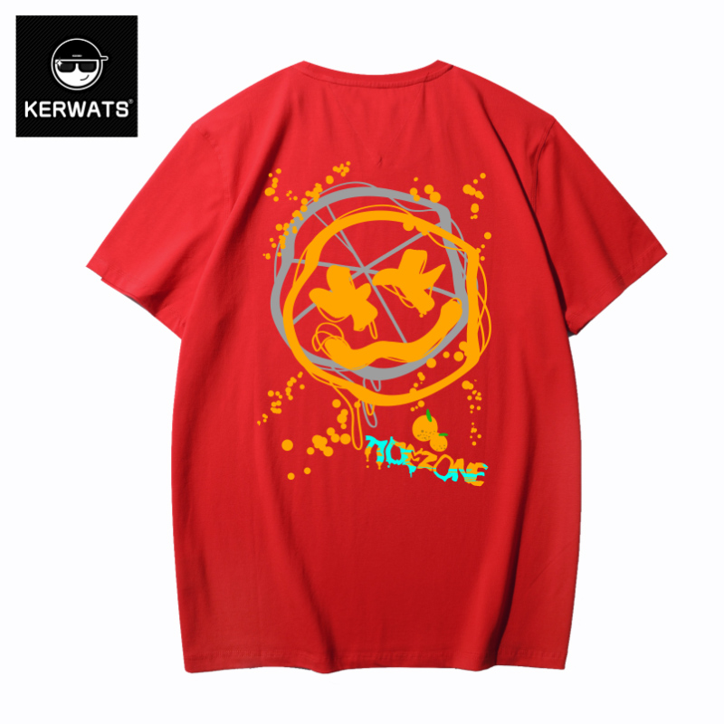 เสื้อยืดผู้ชายอ้วน S-6XL น้ำหนักผู้สวม 50-135 กิโลกรัม