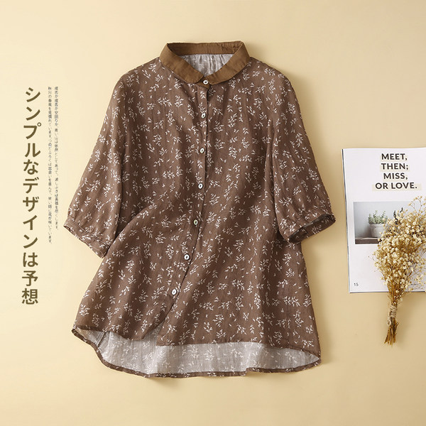 เสื้อลินิน แบบเสื้อสวยๆ เสื้อผ้าฝ้ายลินิน เสื้อเชิ้ตผ้าลินิน BY LININ