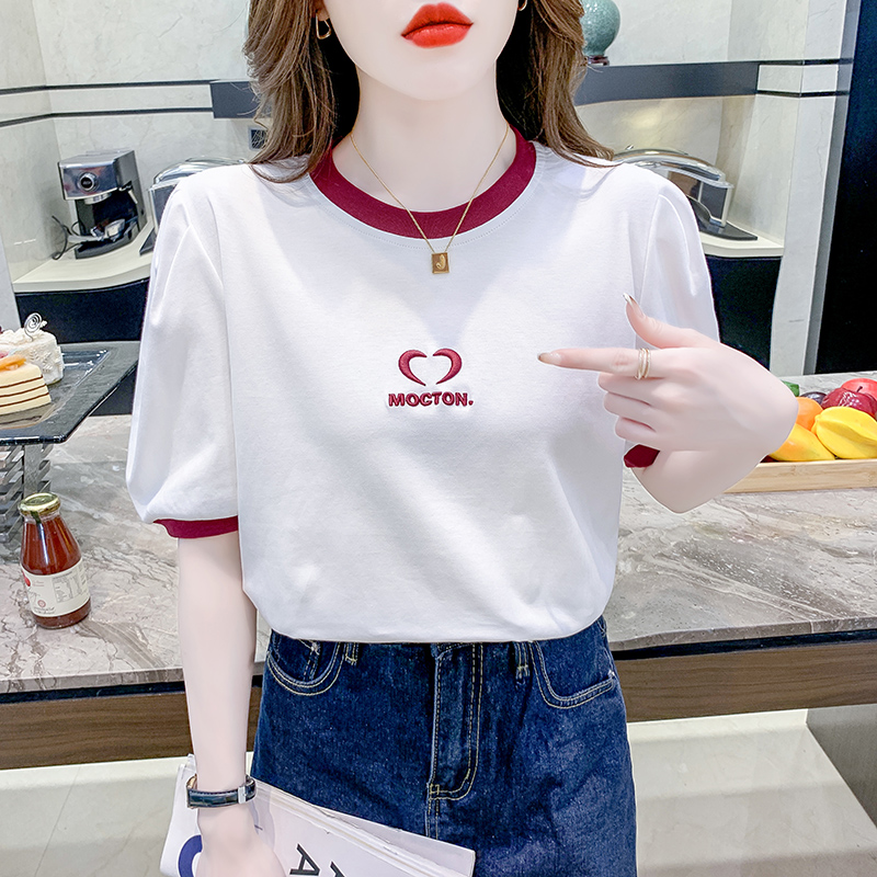 เสื้อผ้าวัยรุ่นเกาหลี เสื้อยืดวัยรุ่นผู้หญิง มีขนาด S M L XL