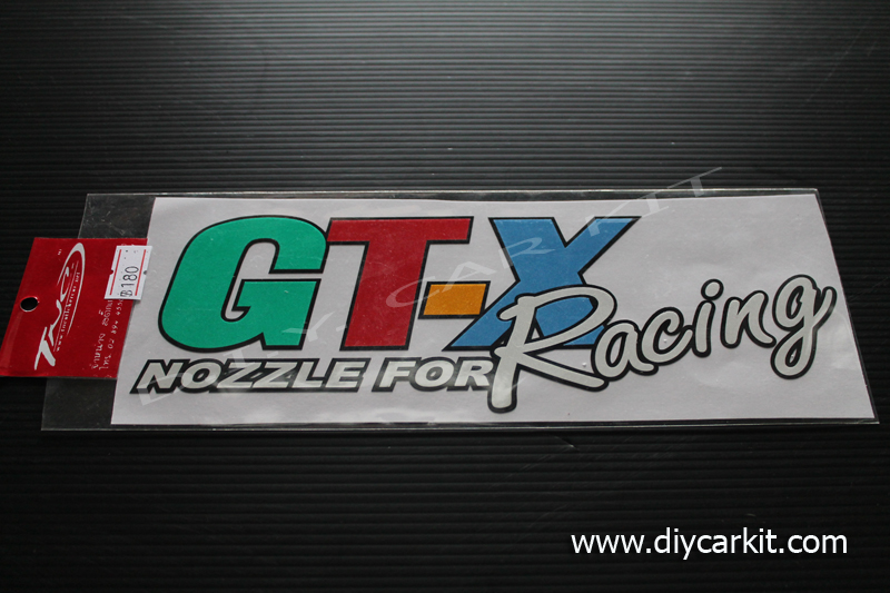 สติ๊กเกอร์สะท้อนแสงติดรถ GT-X