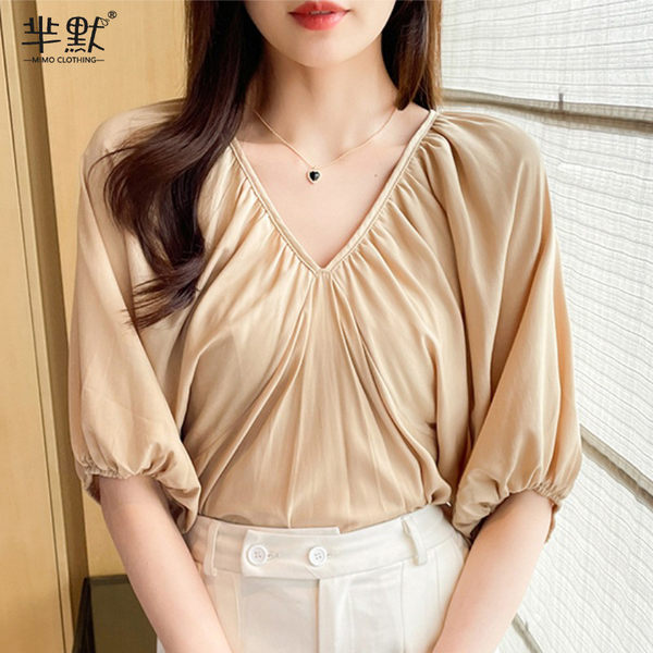 เสื้อชีฟองเกาหลี เสื้อชีฟองสวยๆ