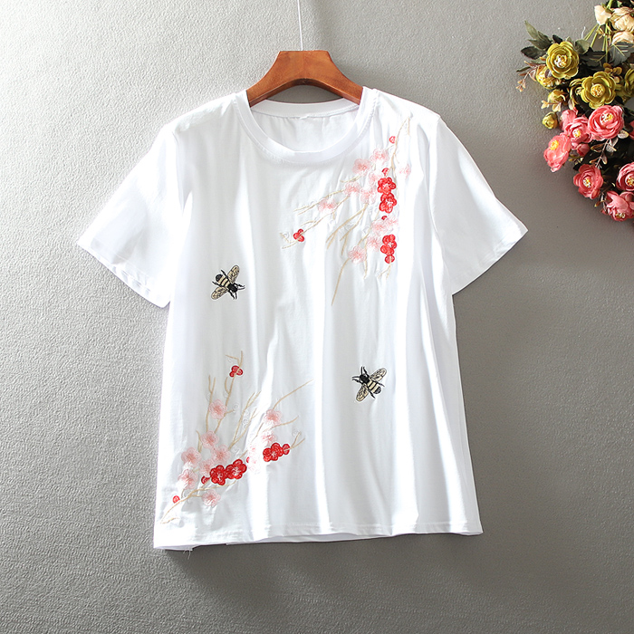 เสื้อลินิน เสื้อผ้าฝ้ายลินิน เสื้อเชิ้ตผ้าลินิน ปักลายสวยๆด้วยด้าย สไตล์VINTAGE BY Dreamroom