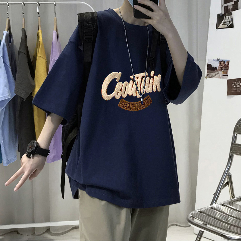 เสื้อยืดผู้ชายอ้วน S-5XL(อกเสื้อ39-51นิ้ว)